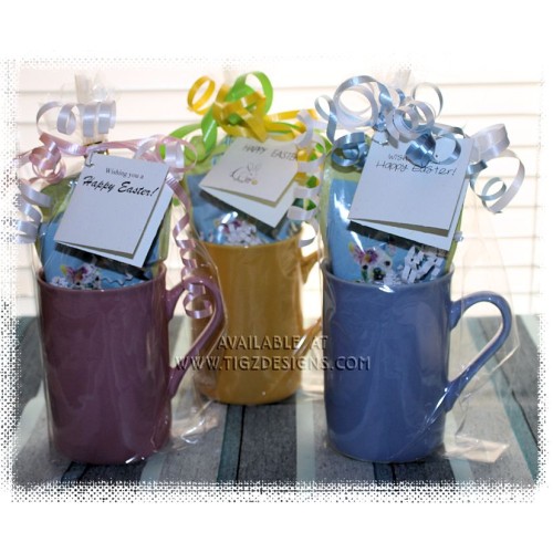 Easter Bistro Mug/Hot Chocolate Gift Set 